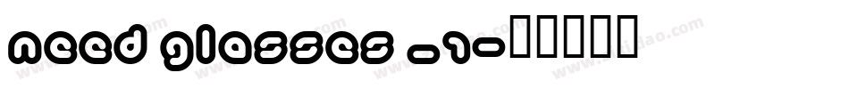 Need Glasses _1字体转换